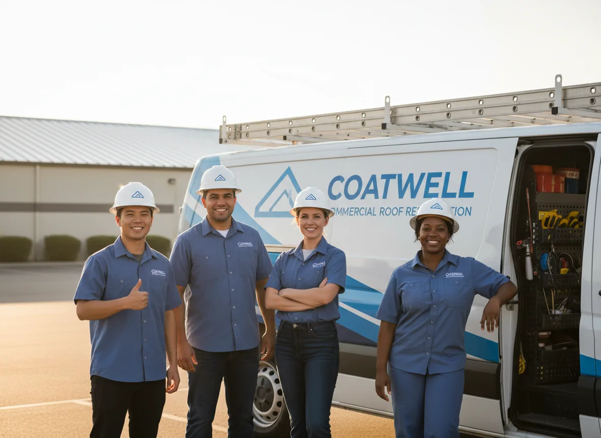 Commercial roof coating company in Powell Butte, OR